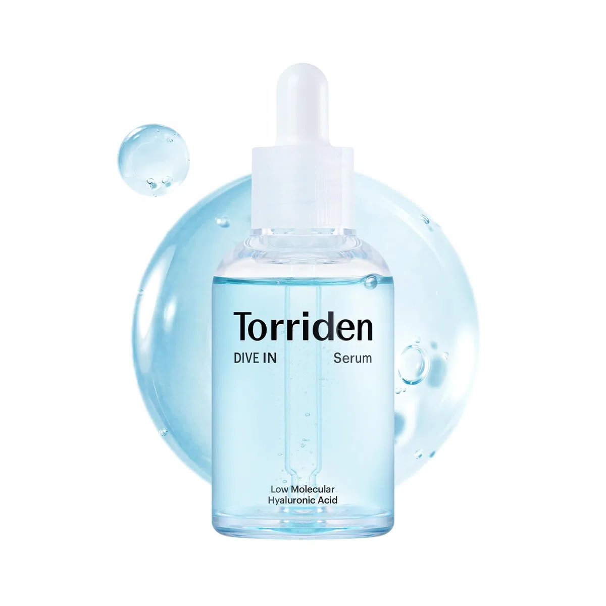 TORRIDEN DIVE-IN Sérum Hyaluron de faible poids moléculaire 50ml - Soin anti-âge coréen à base d'hyaluron pour tous les types de peau et les peaux sensibles | Clean & Vegan | Sans alcool ni parfum