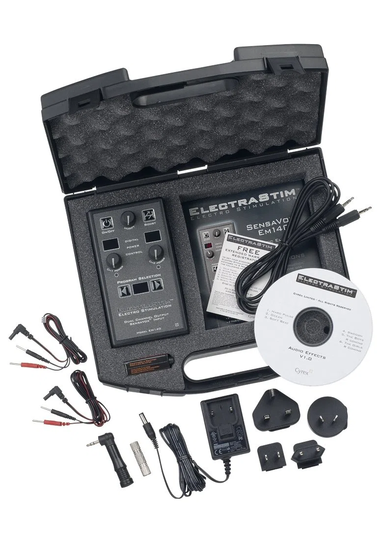 Electrastim SensaVox EM 140 Electrobox Electrosexe Article BDSM
