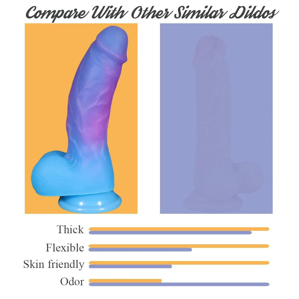Godemichet Réaliste Épais 20 cm Point G & Anal, Ventouse, Harnais Strap-On | Silicone Liquide, Ventouse Pour Utilisation Mains Libres Ou Harnais Strap-On Pegging, Plaisir Vaginal Anal, Jouets Sexuels