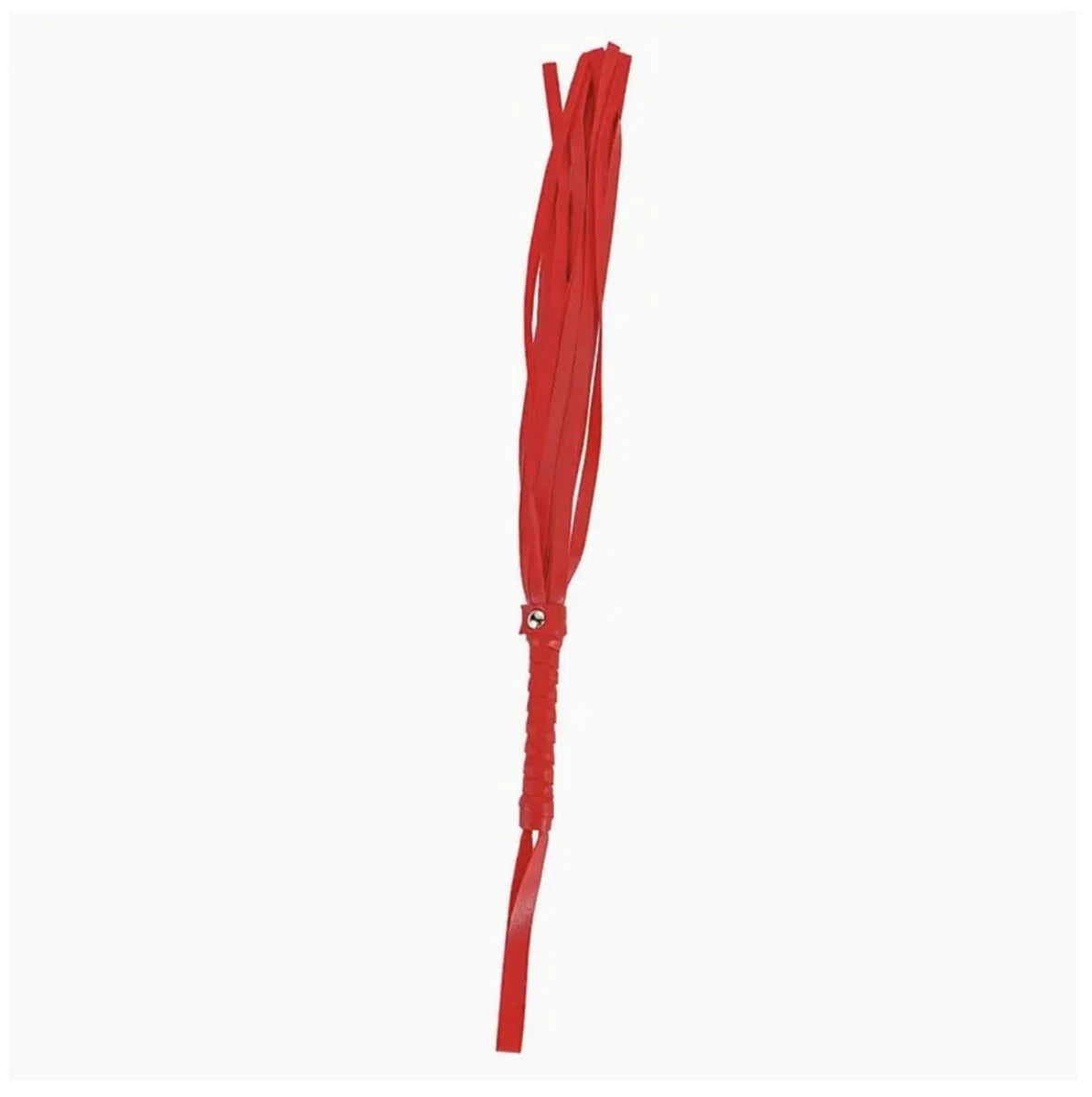 Mini fouet martinet rouge fessées claques BDSM chienne soumise sextoy