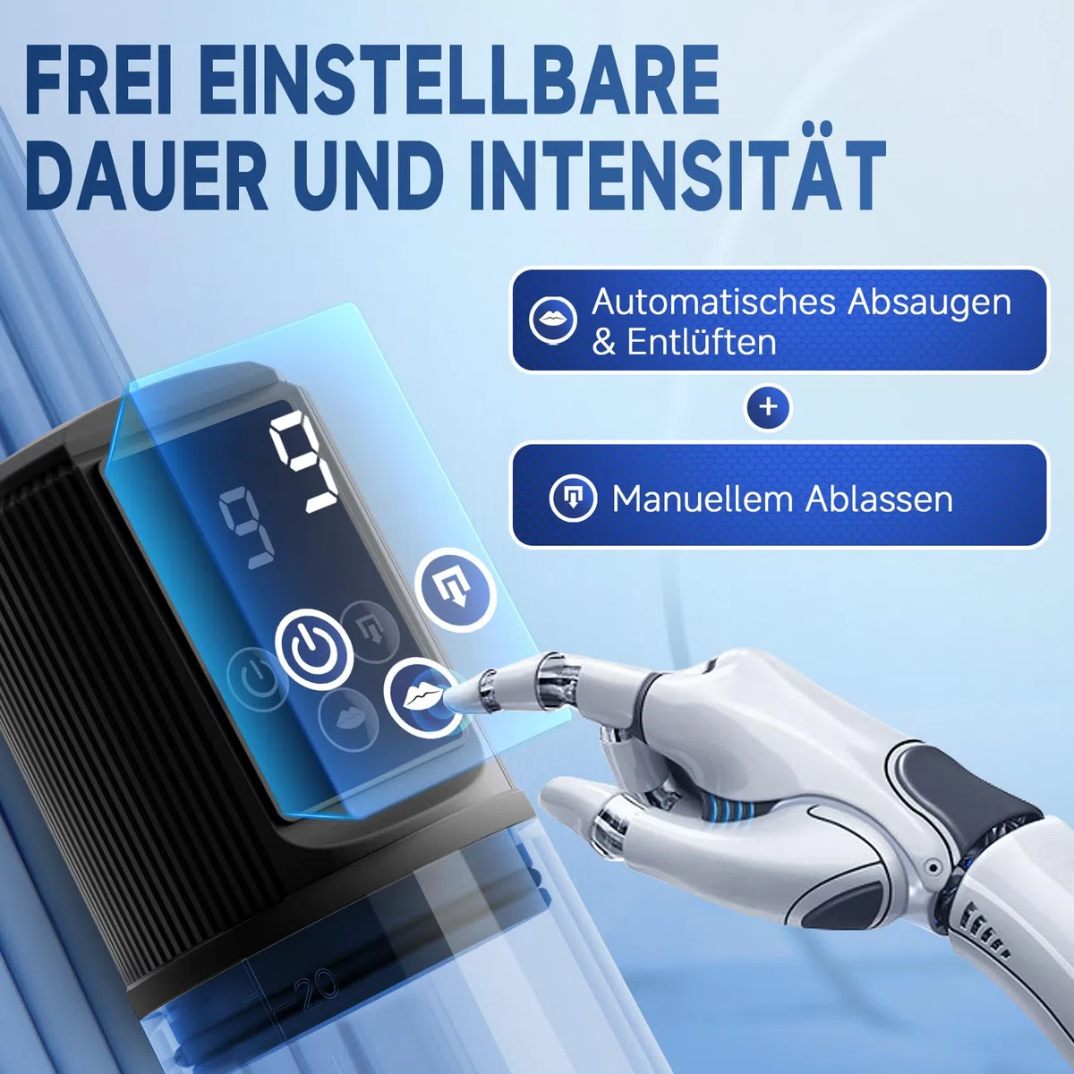 Tagnaff Pompe à Pénis Sextoyse Homme Masturbateurs masculins avec 9 D'aspiration&9 Modes Entraînement Masturbateur Sex Toys avec Anneaux, Ensemble de 7 7ièces