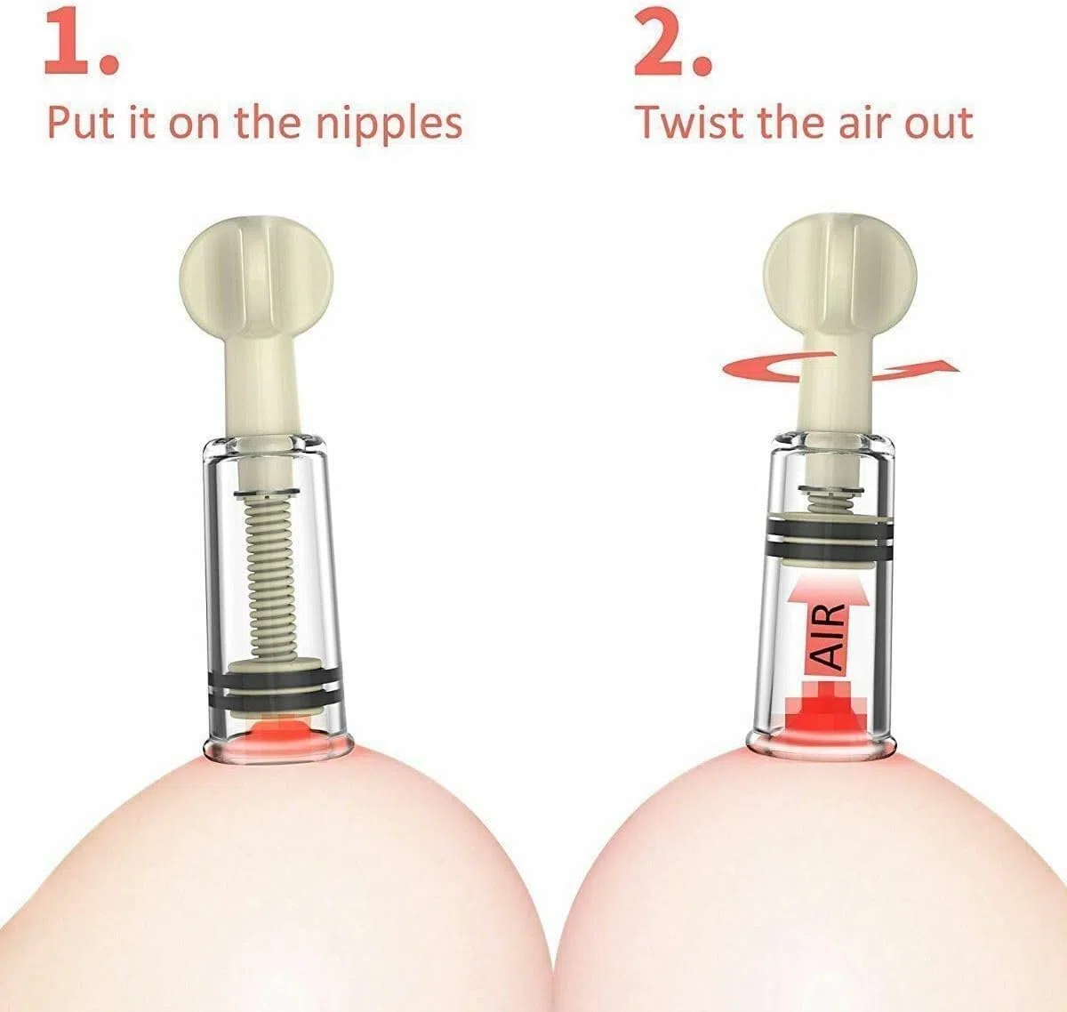 Ventouse De Mamelon Stimulation électrique Pompe à vide pour mamelon Super Stimulateur de seins SM Jouets sexuels féminins avec stimulation électrique ajustable