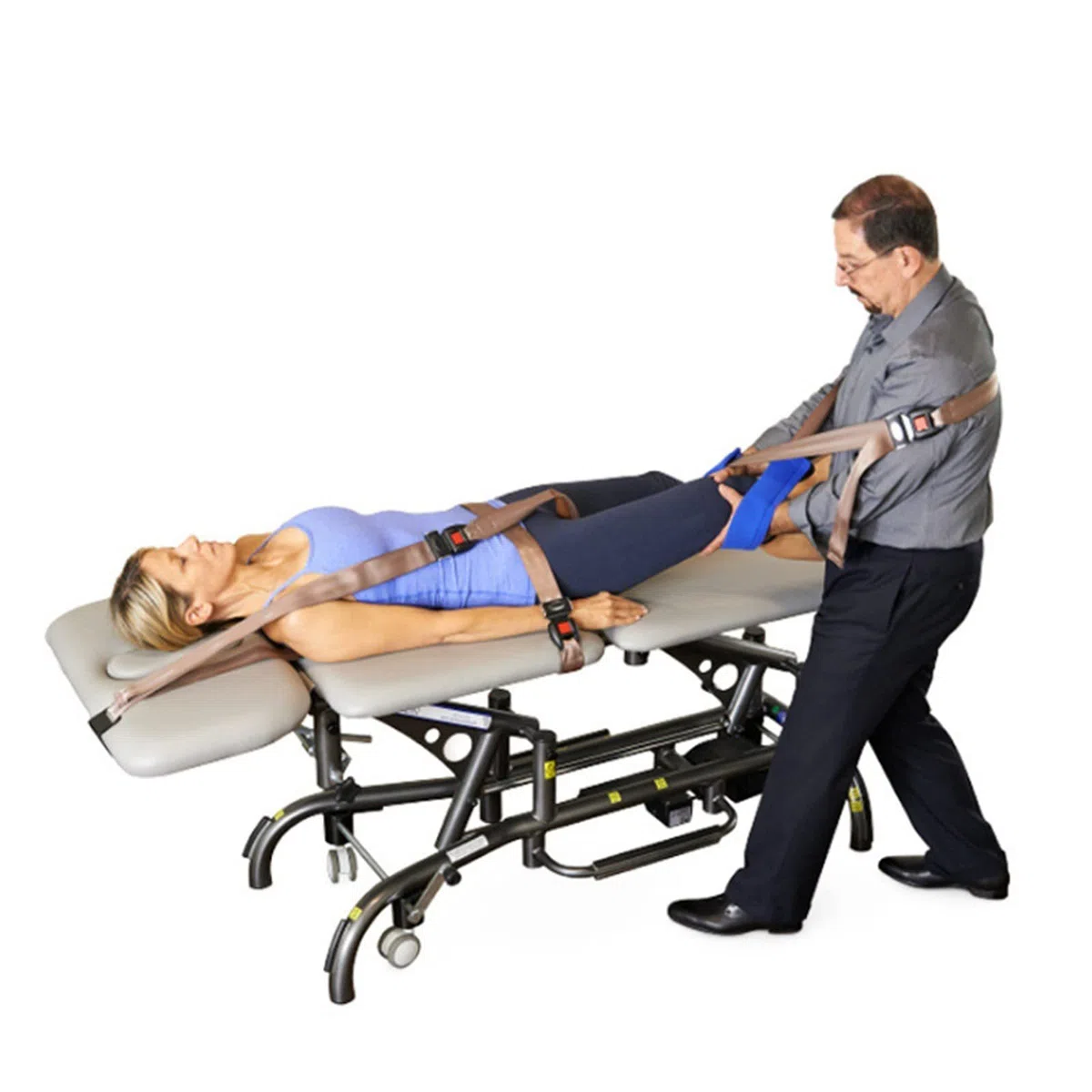 Sangle de mobilisation articulaire Outil de thérapie de mobilisation articulaire, Ceinture de physiothérapie pour kinésithérapeutes et médecins(Color:A)