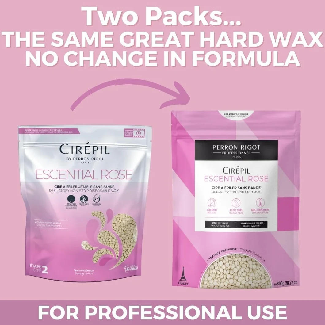 Cirepil Escential Rose Cire chaude 805 g