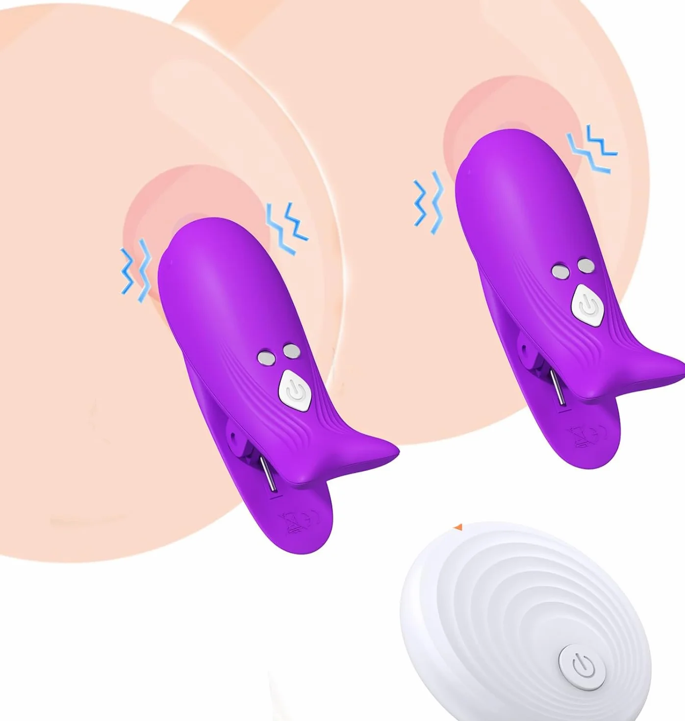 Vibromasseurs Feminin Sex Toýs Femme Vibro avec Telecommande, Pince Teton Jouets de Mamelon, Sextoyse Femme Stimulateur Clitoridien, Sex Toys Jouet Accessoires Sexualité Jeux Sexuelle Adulte Couple