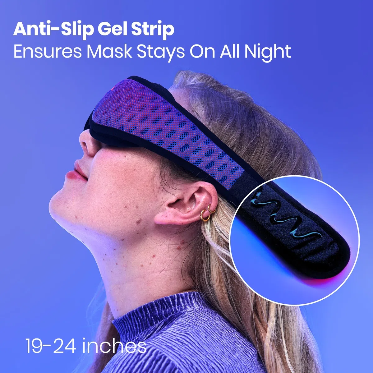 Manta Pro Sleep Mask - 100% Light Blocking Sleep Mask for Side Sleepers, Breathable and Comfortable for Sleep/Travel/Nap/Shift Work