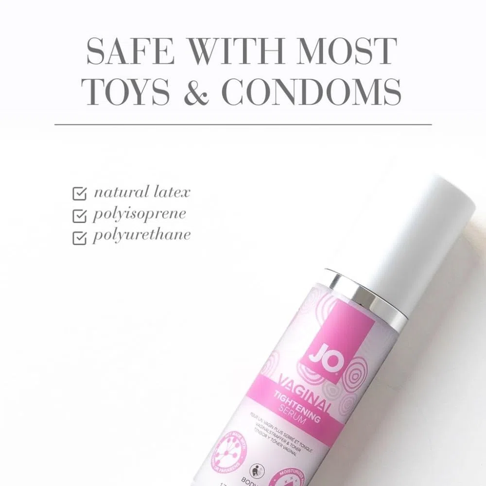 System JO Serreuse vaginale sérique tonique vaginal et crème de serrer le corps Transparent Taille Unique