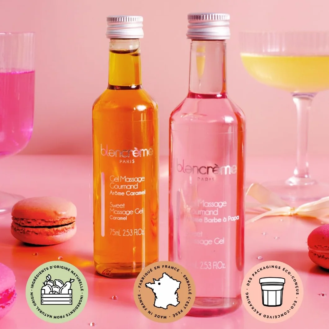 Blancrème Coffret Jeux de Massages Saveurs Gourmandes pour Adulte