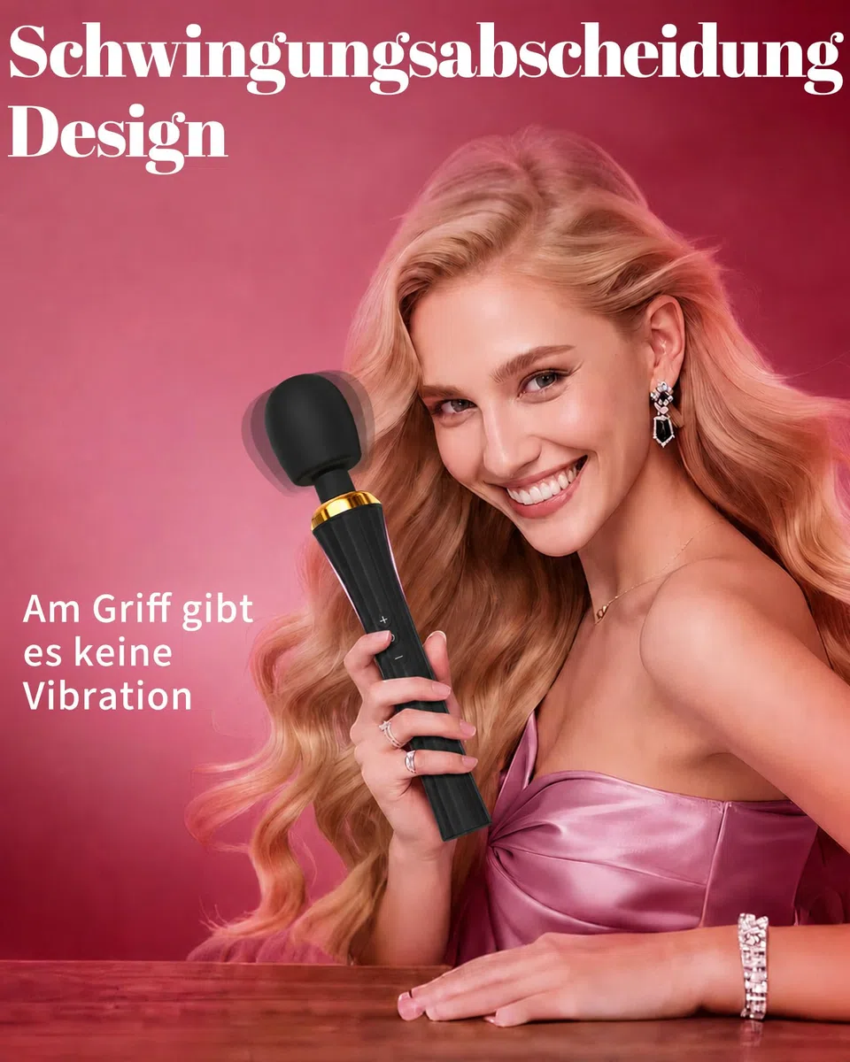 Gobeken Vibromasseur, femme clitoridien puissant Tête flexible, Vibromasseurs Sex toýs homme couple fem 5 fréquence, Sextoyse femme clitoridienne 3 intensité, Gode vibro-masseur Sex toys Vibro noir