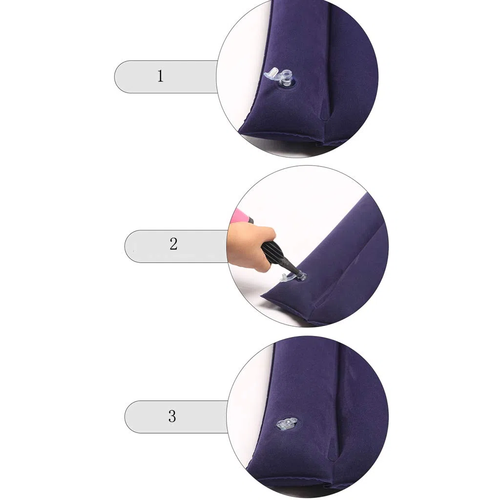 Matelas Anti-escarres pour Personnes Âgées, Coussin Gonflable Siège Respirant et Confortable, Traitement Portatif Hanches Arrière Soin La Taille