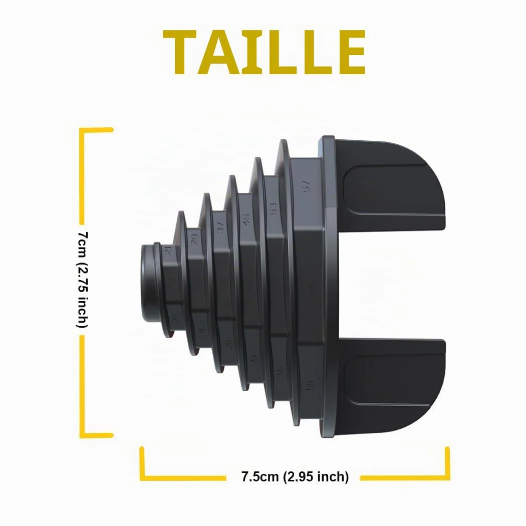 KOHEEL TUR Produit De Soulagement De La Douleur Pour TMJ (L'ATM), Le Grincement Et Le Serrement Des Dents, Les Maux De Tête, Le Trismus Et Le Bruxisme Causés Par Les Muscles De La Mâchoire Serrés