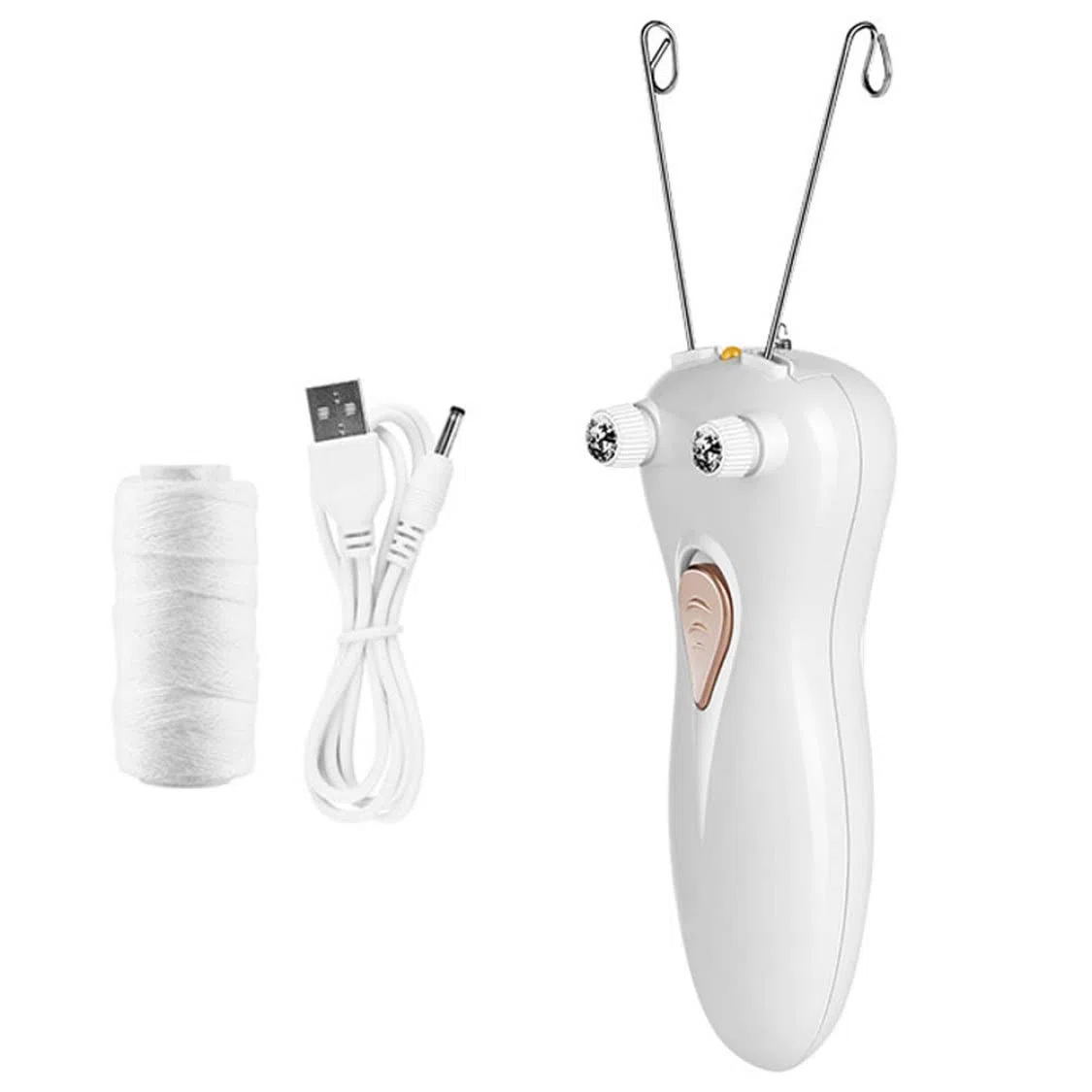 Épilateur à fil de coton épilateur Facial Rechargeable fil de coton corporel rasoir Machine beauté