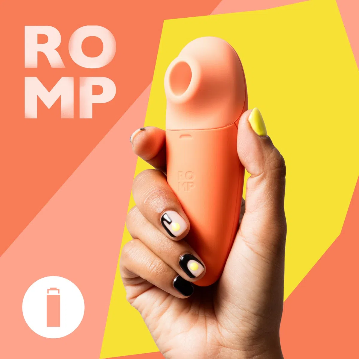 Romp Switch X Stimulateur clitoridien | Suceur de clitoris avec 6 niveaux de puissance | Sex toy vibrant aspirant adulte pour femme et pour couple | Vibromasseur pour femme et couple
