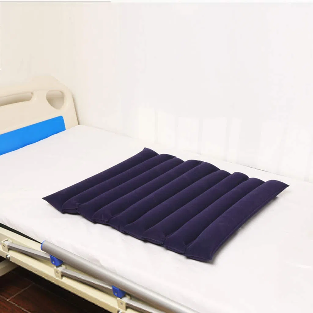 Matelas Anti-escarres pour Personnes Âgées, Coussin Gonflable Siège Respirant et Confortable, Traitement Portatif Hanches Arrière Soin La Taille