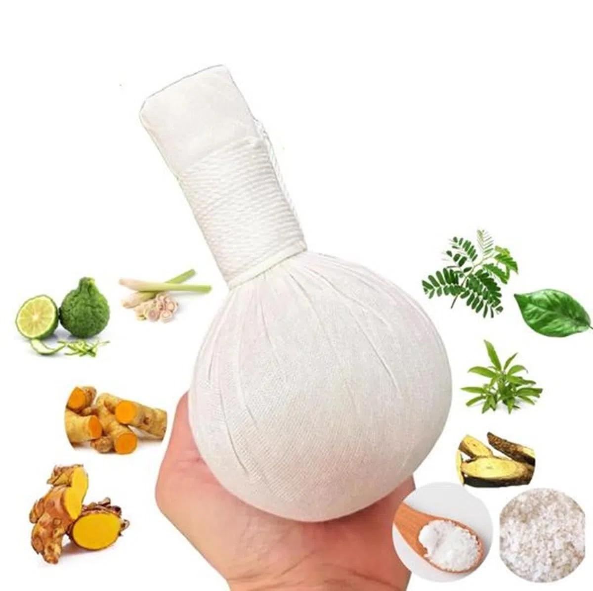 Tampon à base de plantes - Ayurveda - 2 pièces a` 75 g - pour le traitement de désintoxication et de régénération