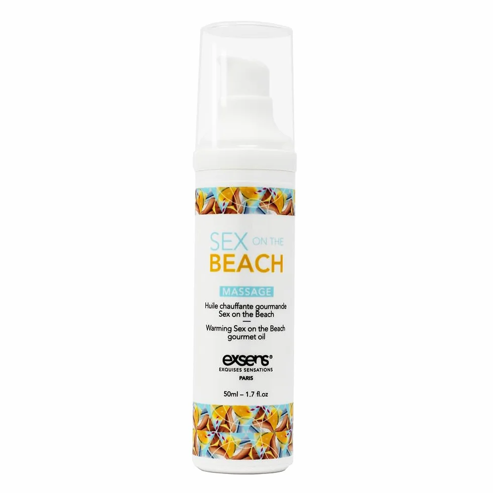 SEX ON THE BEACH HUILE DE MASSAGE CHAUFFANTE ET GOURMANDE 50mL
