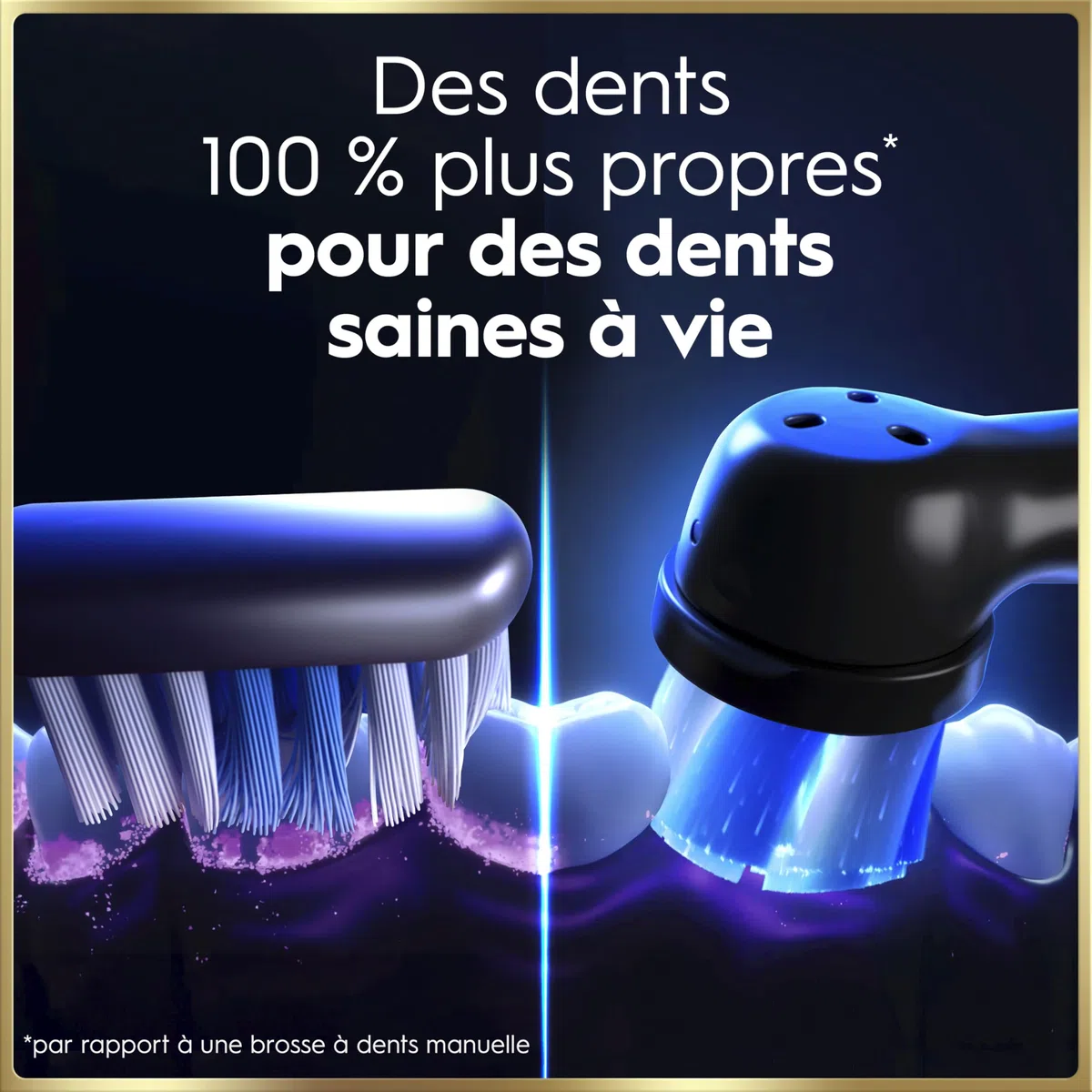 Oral-B Brosses à Dents Electriques iO 9 Duo, 4 Brossettes, Noire et Rose | 7 Modes de Brossage dont Blancheur, Soin Gencives, Charge Rapide de la Batterie, Capteur de Pression, Etui