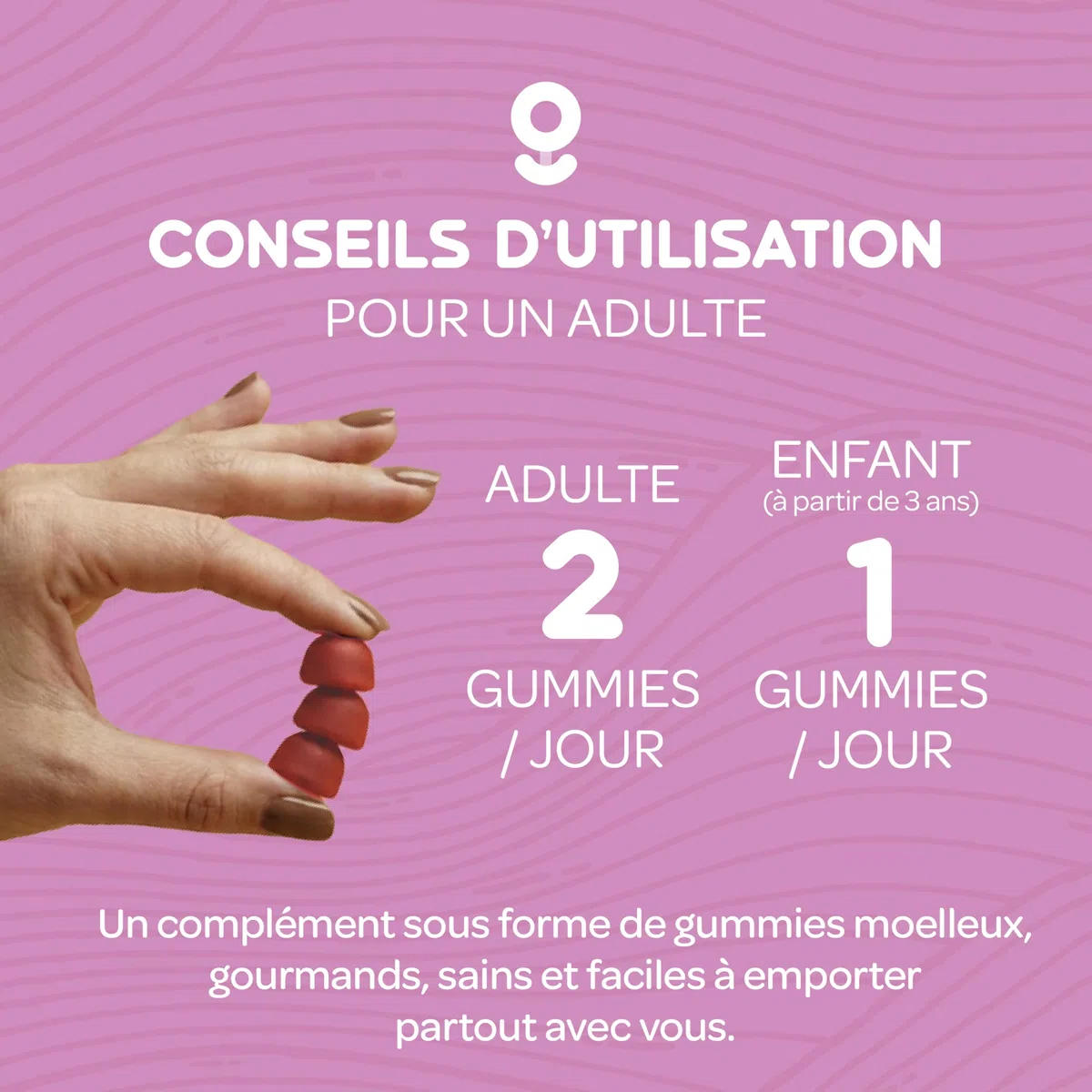 Mama Green - Gummies Sugar Crush - Vinaigre de cidre – Gestion du métabolisme - 60 gummies - Sans sucre – Sans colorants et arômes artificiels - Fabriqué en France