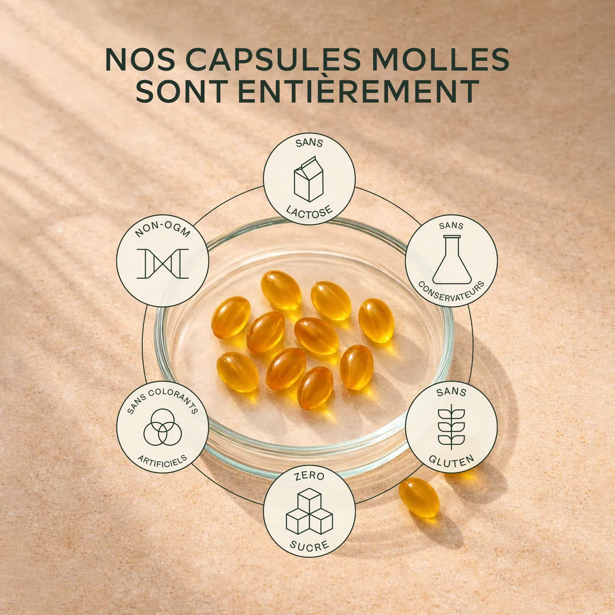 Vitamine D3 K2 avec de l'Huile d’Olive Vierge - Vitamine D3 2000 UI et Vitamine K2 MK7 100 μg pour Os, Muscles, Système Immunitaire - Vitamine D Vitamine K sans OGM, Gluten et Lactose - 180 Gélules