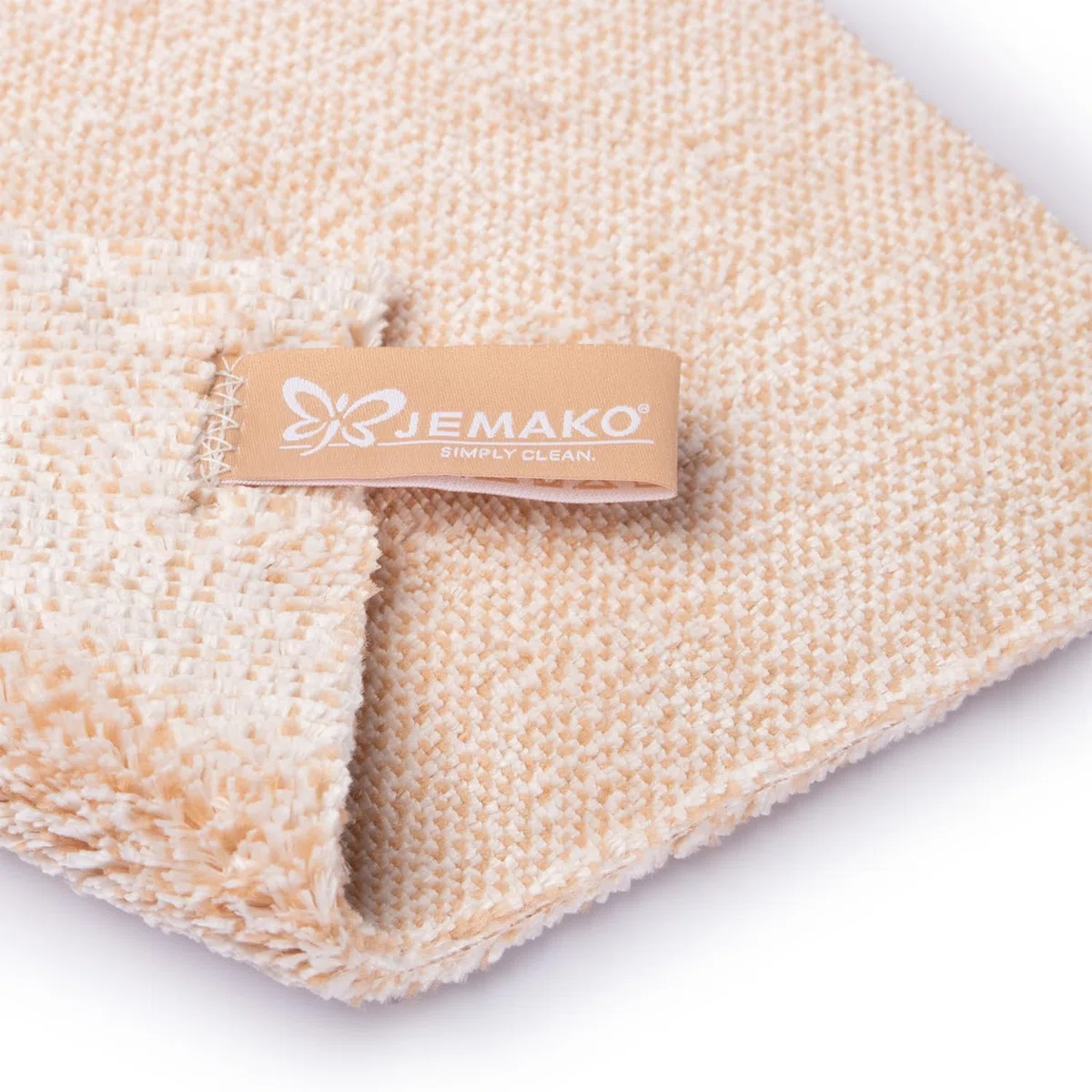 JEMAKO Kit d'entretien du cuir avec mousse active pour cuir et rembourrage, chiffon d'entretien et DuoPad jaune – Nettoyage efficace et soin doux