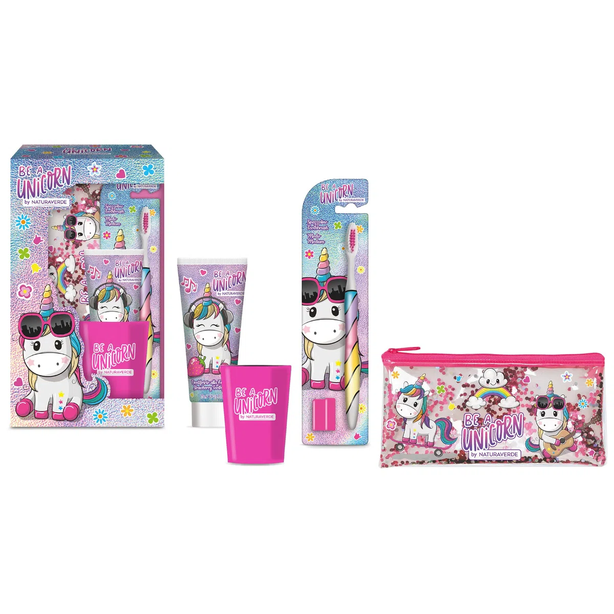 KID COF UNICORNI SPDEN+DENT 75+BICCH+ASTUCCIO C6