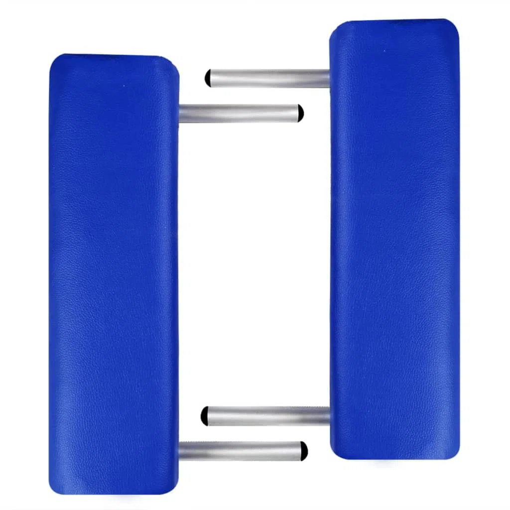 Générique Table de Massage Pliable Bleu 2 Zones avec Cadre en Aluminium,Santé & beauté,Hygiène personnelle,Massage & Relaxation,Tables de Massage,Bleu,13.5 KG,110086