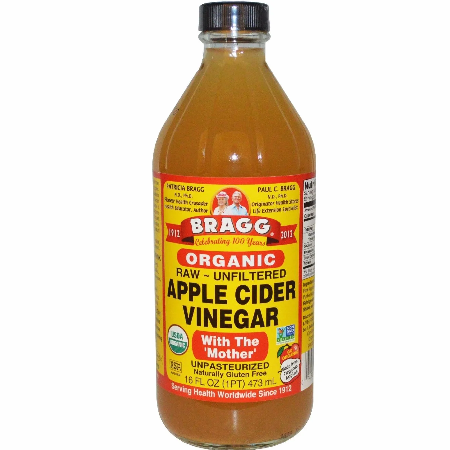 Bragg - Bragg - Vinaigre de cidre de pomme | 473 ml | Lot de 3