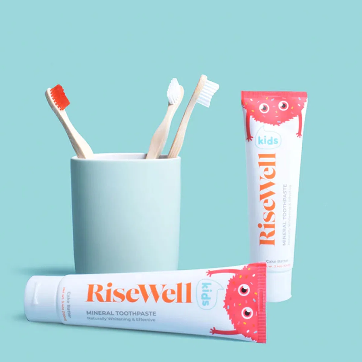 Risewell Kids Cake Batter Hydroxyapatite Pâte à dents