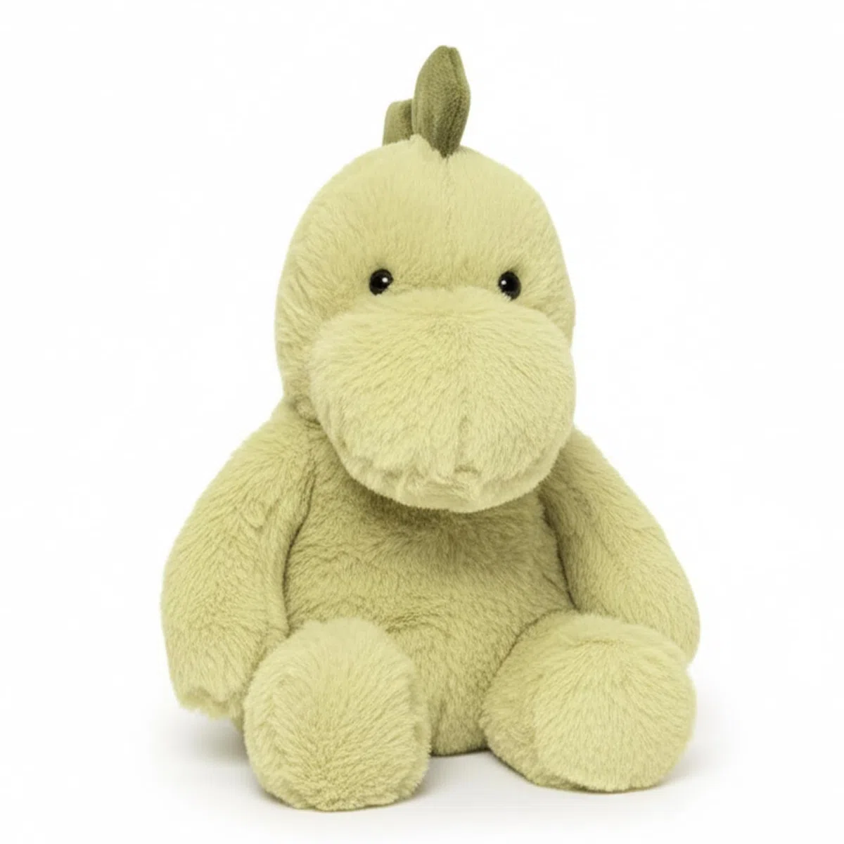 PLIC - Doudou Bouillotte Dinosaure, Peluche Chauffante Micro-Ondes, Sac de Billes Amovible, Chaud & Froid pour Coliques & Bobos, Housse Lavable