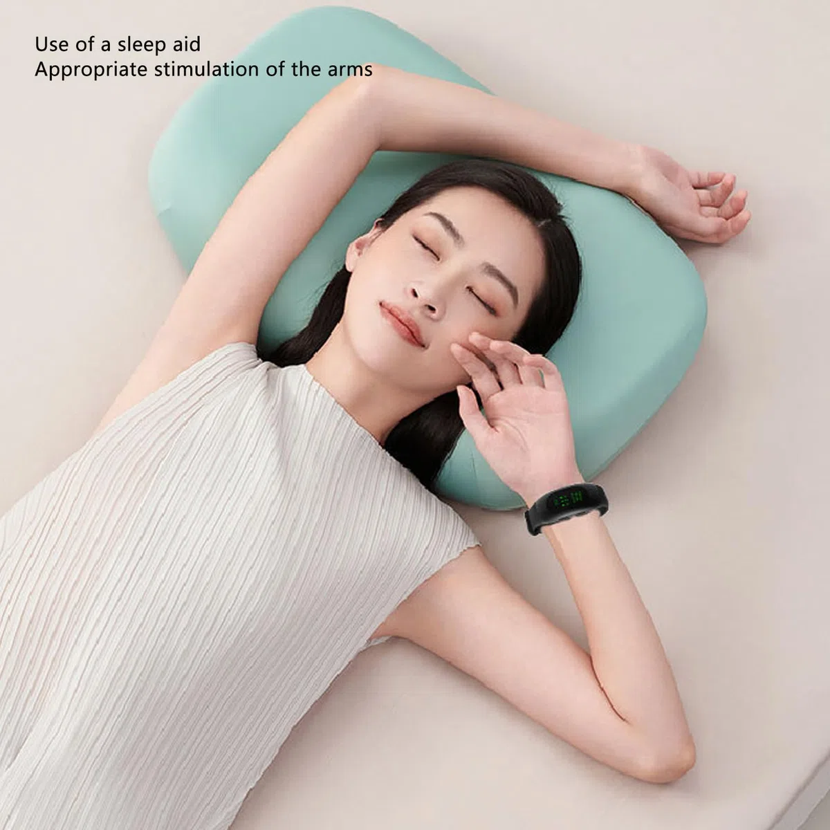 Machine D'aide Au Sommeil Pour Adultes, Aide au sommeil bracelet montre dispositif soulagement de l'anxiété 3 Modes 6 force microcourant aide au sommeil Machine Pour Adultes Soulager le Stress
