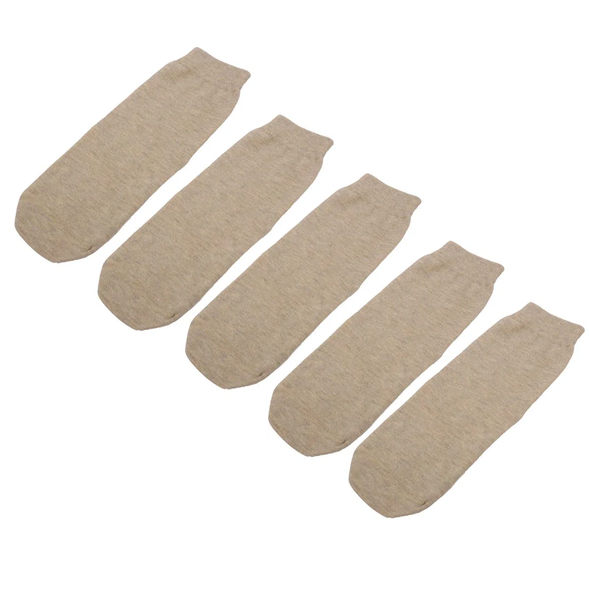 Lot de 5 Chaussettes pour amputé, Ensemble de Chaussettes pour Moignon, Rétrécissement élastique Respirant, Chaussettes Prothétiques Absorbant la Transpiration pour Amputation (L)