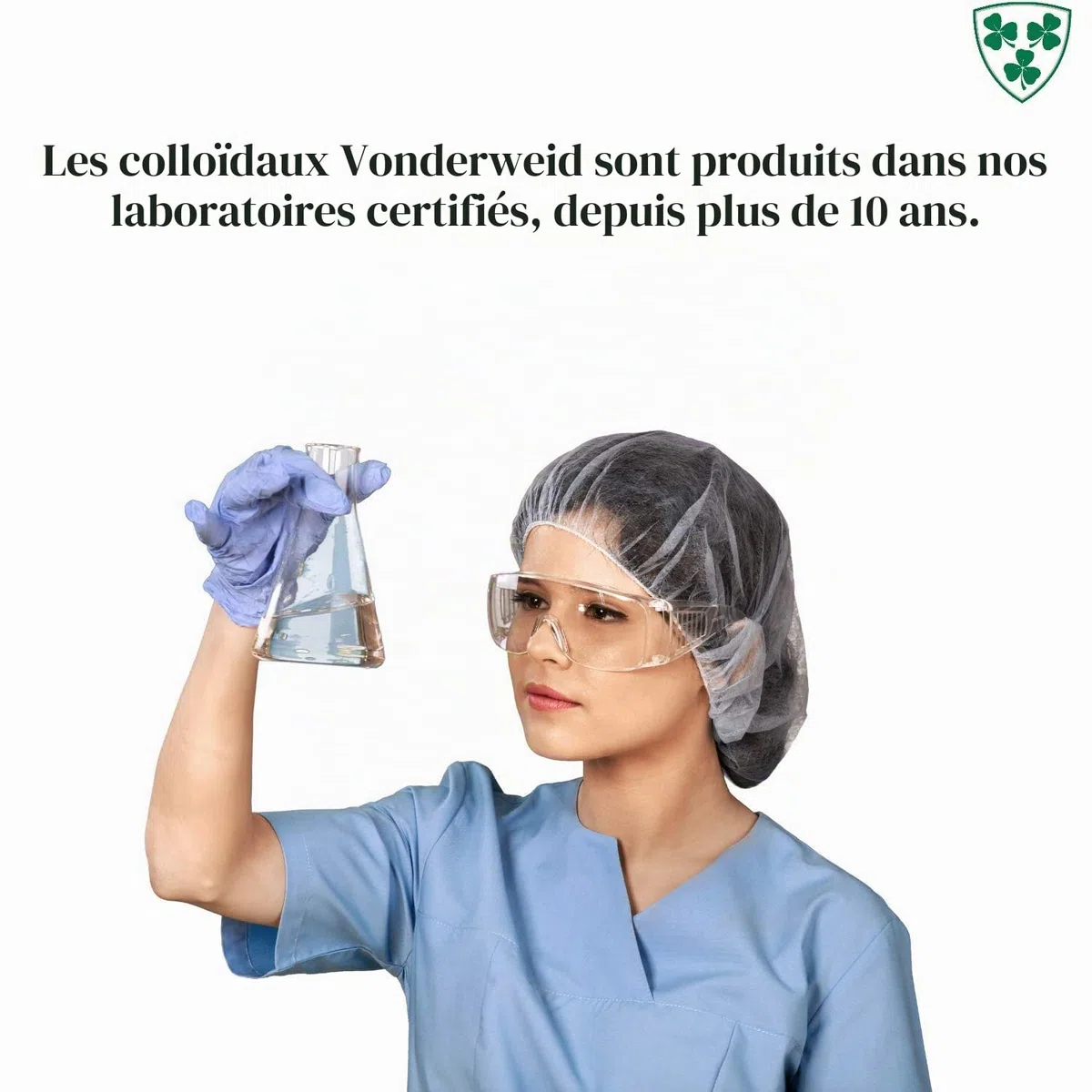 Vonderweid - Or Colloïdal pur, 20 ppm, 100 ml (comptaise)