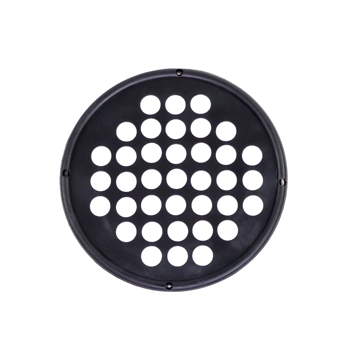 CanDo Exerciseur de Main, Diamètre 17,78 cm, Noir – Résistance Extra Forte (X-Forte), Renforceur de la Main et des Doigts pour la Physiothérapie et l’Ergothérapie