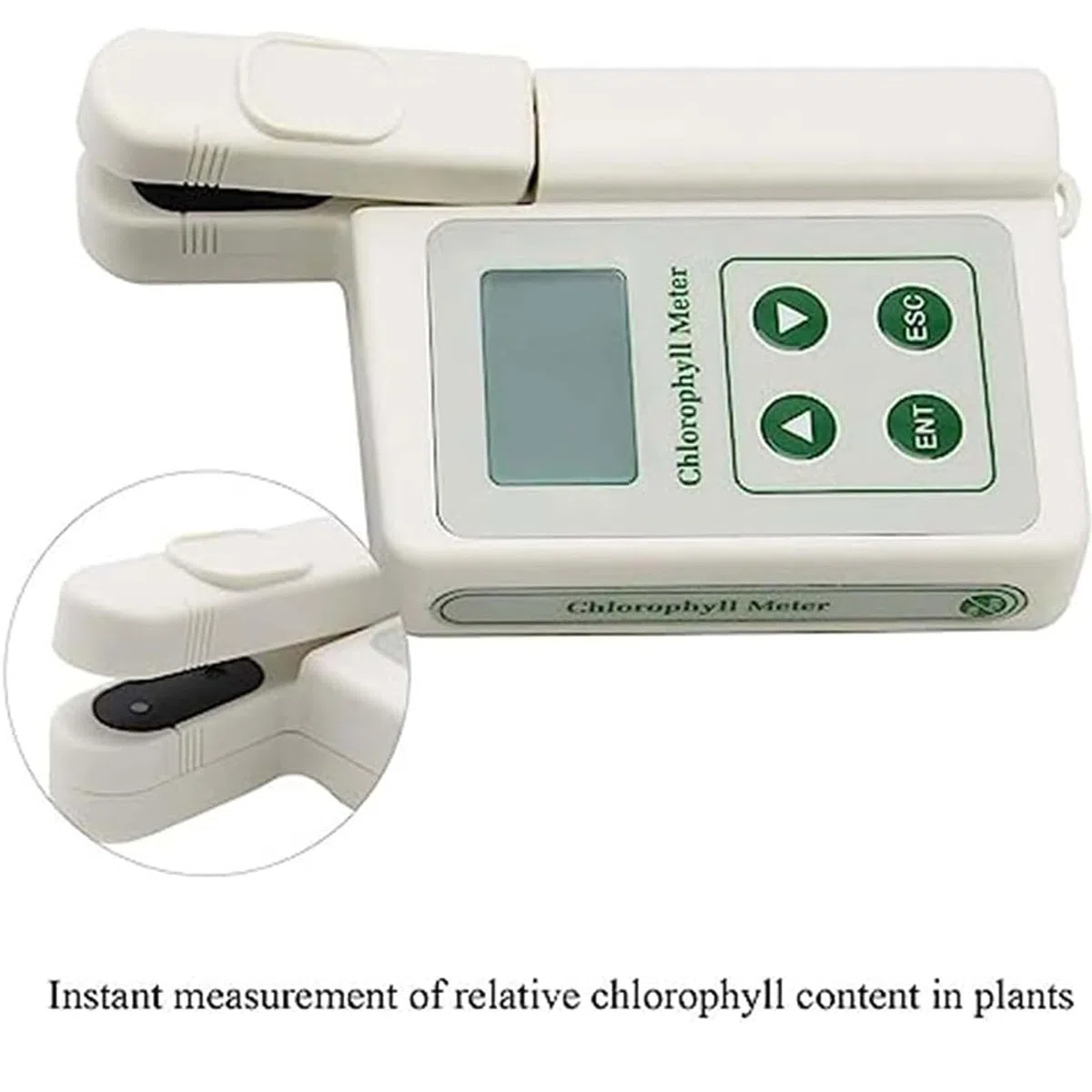Tys-A Compteur De Chlorophylle Portable pour Tester La Chlorophylle des Plantes, Analyseur De Chlorophylle Portatif, Instrument Test De Nutrition des Plantes, Testeur De Chlorophylle