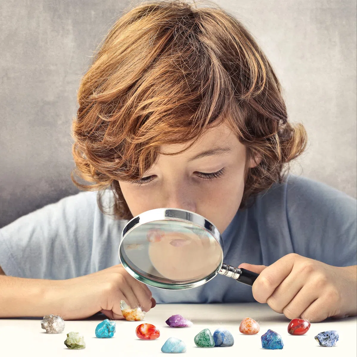 Byncceh 48PCS Coffret Pierre Précieuse et Minéraux Naturels – Pierres Naturelles pour Enfant, Coffret Pierres et Cristaux, Éducation, Décoration et Collection