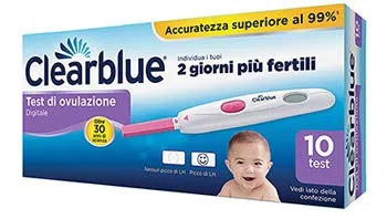 Procter & Gamble Srl Test Ovulation Clearblue Ovulation Digital 10 Stick