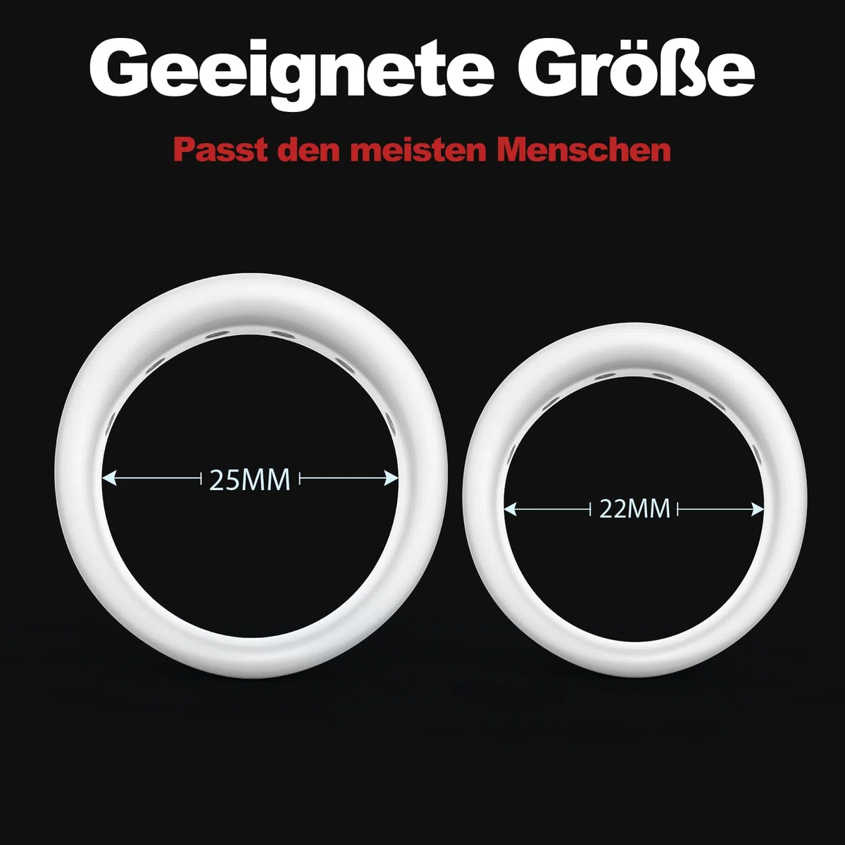 Anneaux de Pénis - 2 Tailles Anneau Penien - Anneau Homme Cockrings pour des érections plus longues et plus dures Pénis Homm Sex Toýs Homme Jouet Sexualité Cockringe élastique Adultes