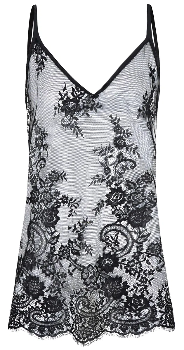 AIEOE Robe de nuit sexy en dentelle pour homme - Sous-vêtements transparents - Ultra fine et extensible - Taille unique