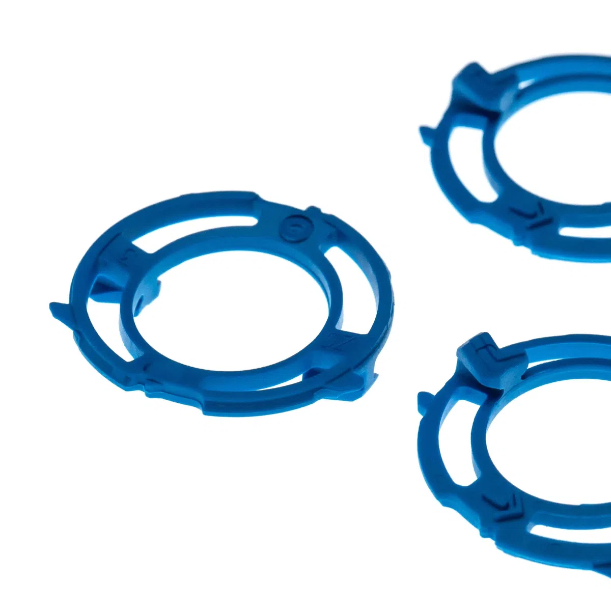 vhbw 3x supports pour tête de rasage compatible avec Philips S5100 | S5110, S5130, S5140, S5150, S5210, S5230, S5250, S5251 rasoir, bleu