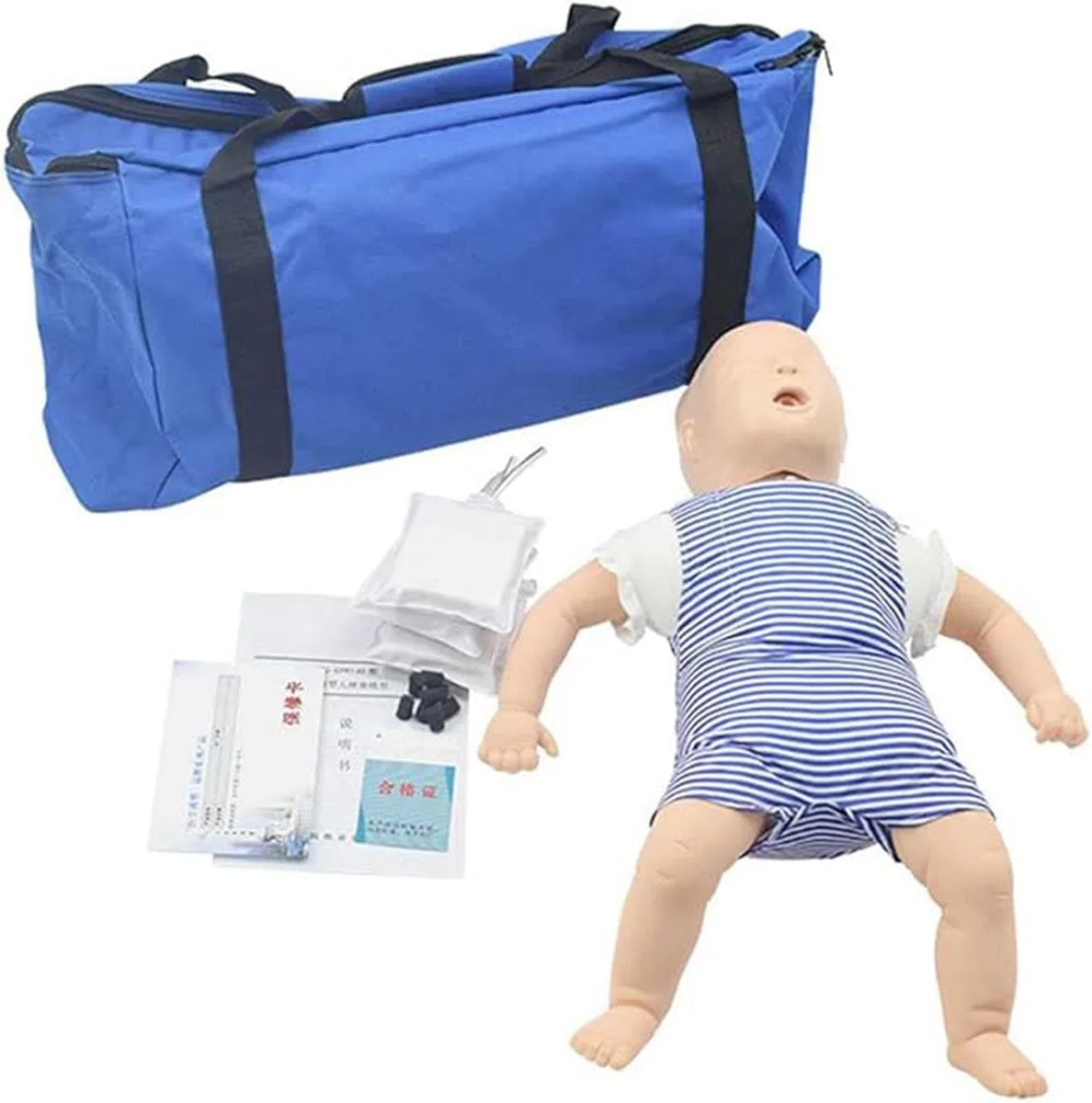 Modèle de réanimation cardio-pulmonaire pour nourrissons, mannequin de formation aux premiers secours, mannequin de formation pour l'enseignement et la formation A