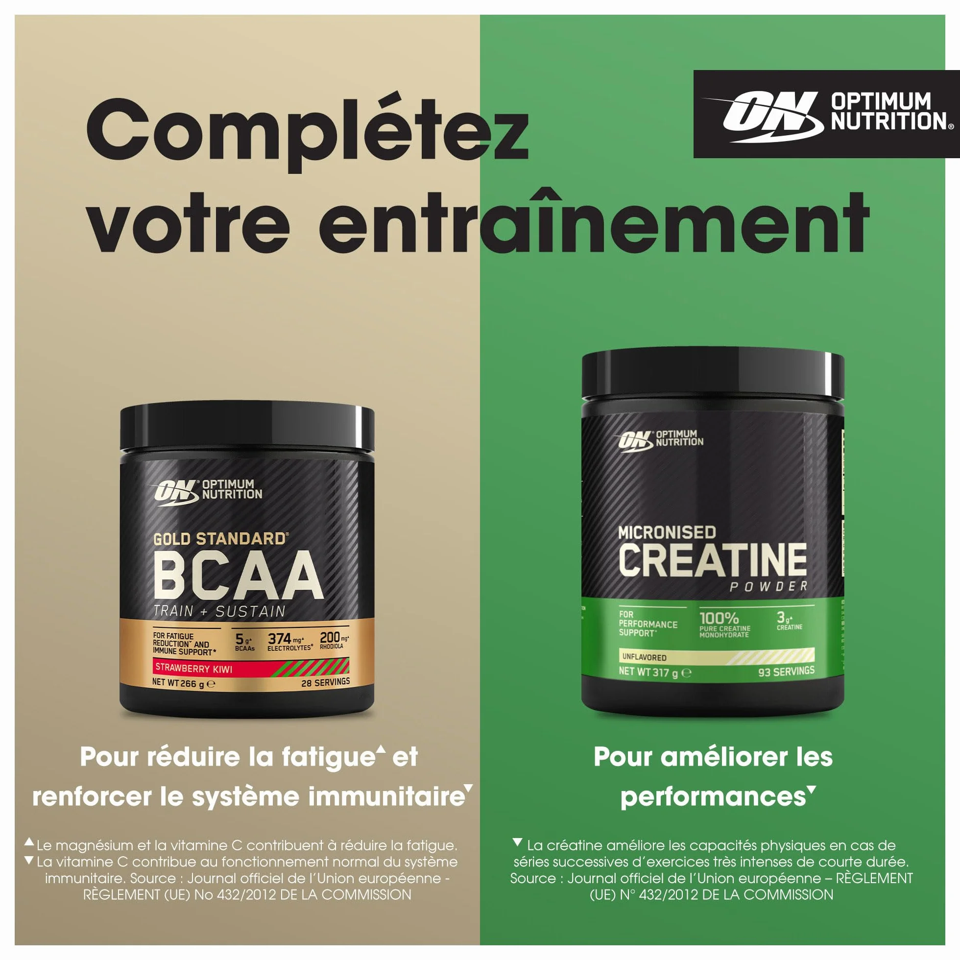 Optimum Nutrition Gold Standard 100% Whey, Protéine en Poudre, Goût Glace à la Vanille, 4.53kg, 151 Doses