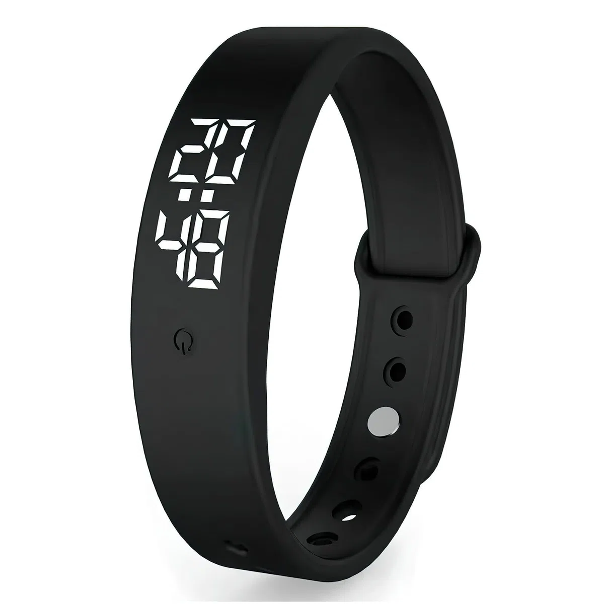 Cncedi Montre vibrante avec alarme et charge USB - Étanche, silencieuse - Pour les partenaires, les nouveau-nés, les enfants, les personnes qui dorment profondément