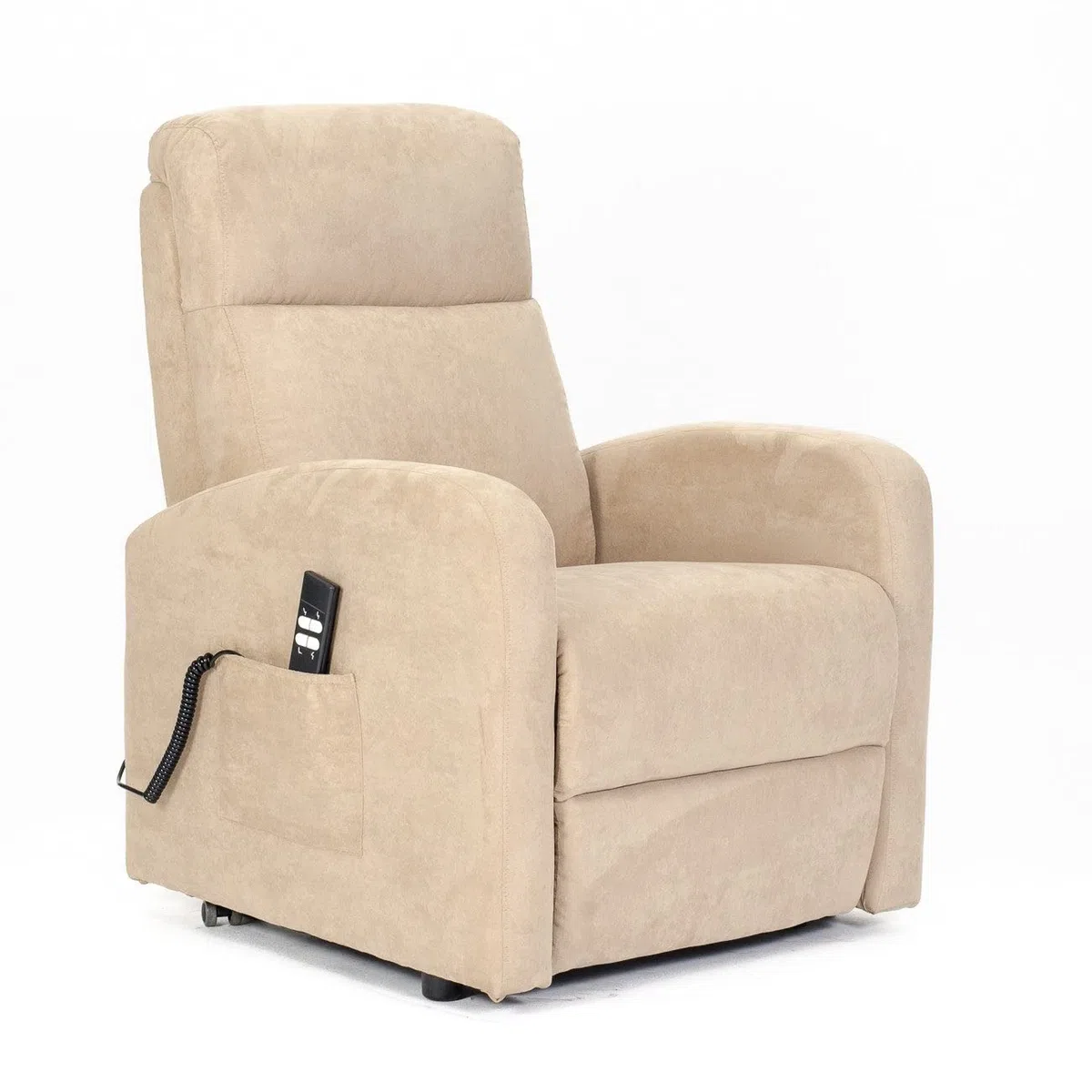 POLTRONE ITALIA Chanel 2 Moteurs Fauteuil releveur inclinable Dispositif Médical 2 Roues siège à Micro-Ressorts Doux fauteuils électriques fauteuils de Relaxation Camel