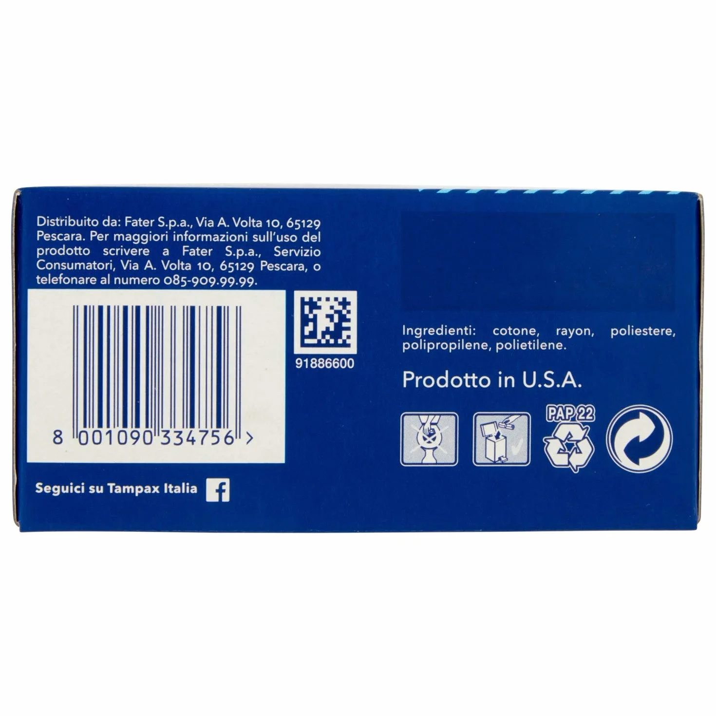 Tampax Tampons Mini- 18 pièces