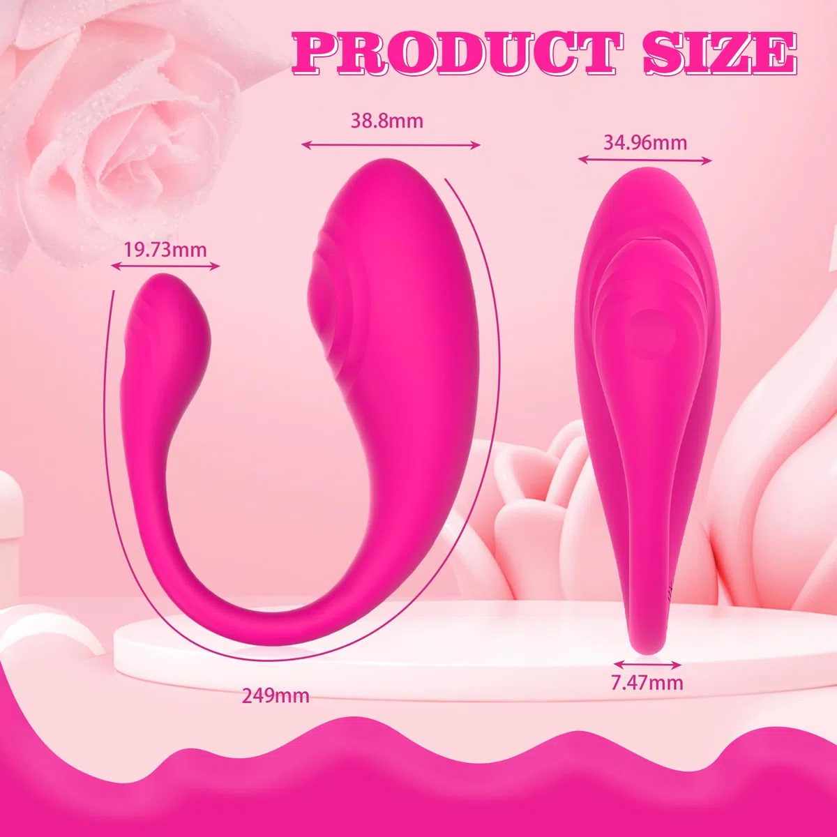 Appareil d'entraînement du plancher pelvien pour femme avec télécommande, entraînement intelligent du plancher pelvien, balles d'exercice en silicone pour le contrôle de la vessie et les exercices du