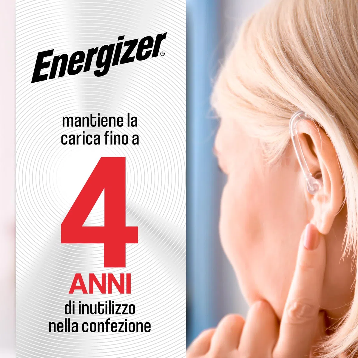 80 piles auditives Energizer pour appareils auditifs intra-auriculaires taille 312 marron sans mercure - 10 emballages de 8 piles