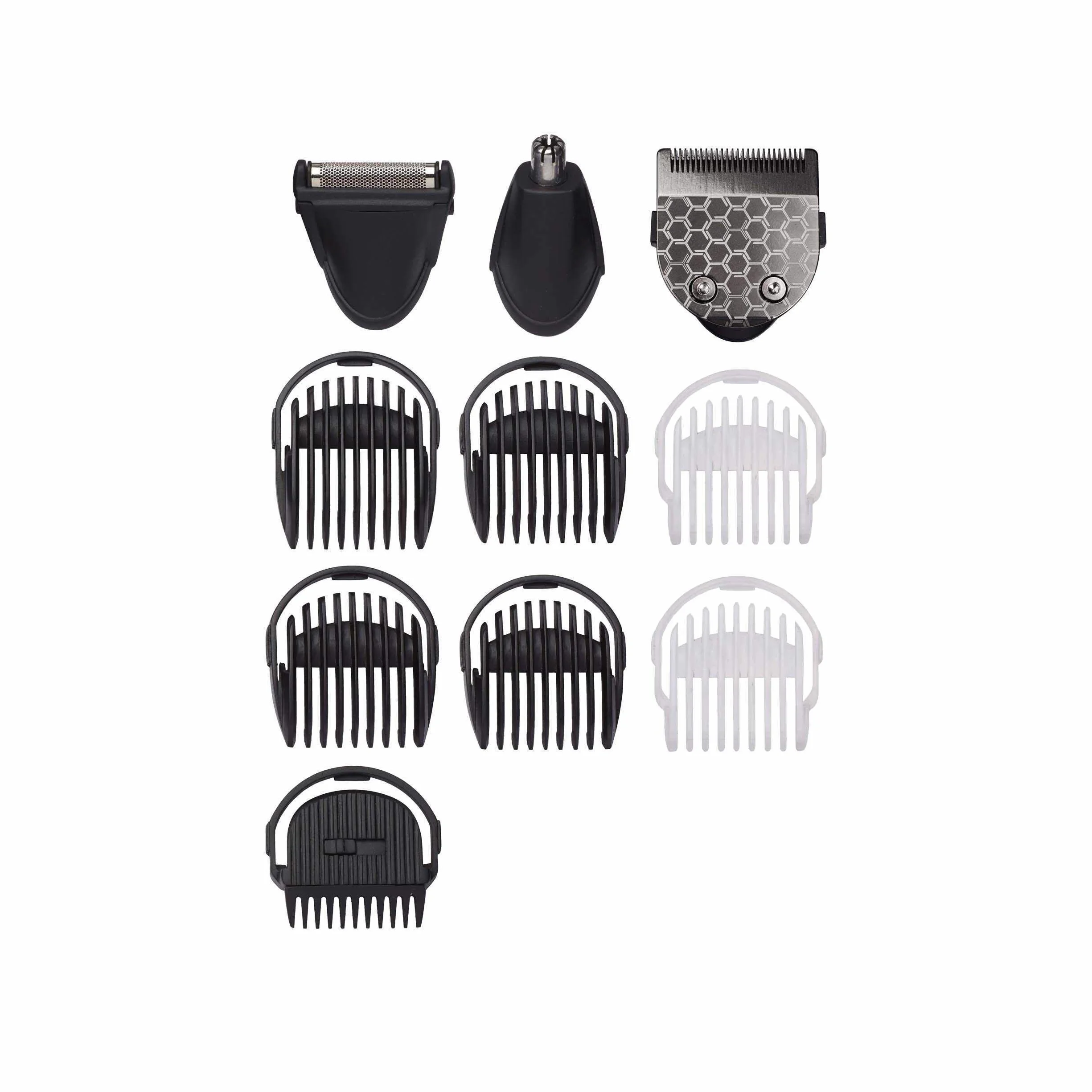 BaBylissMEN Tondeuse Multi-usages Kit 10 en 1 Carbon Titanium avec Tondeuse Nez et Rasoir de Finitions MT727E