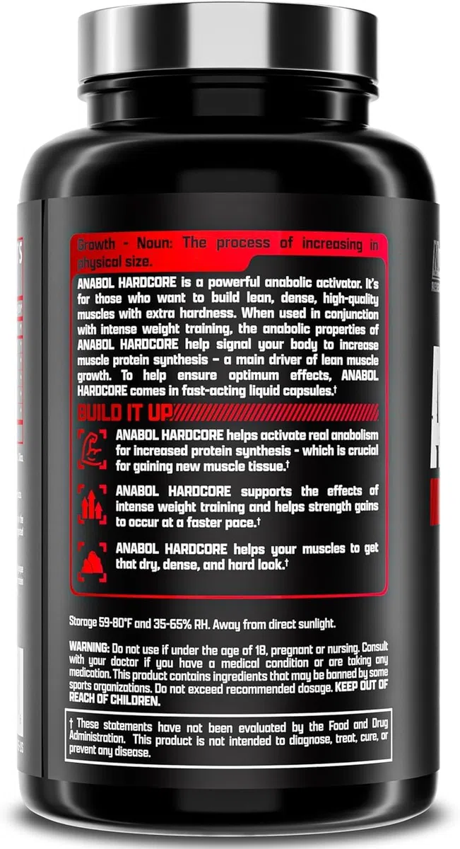 Nutrex Research Anabol Hardcore 60 Capsules