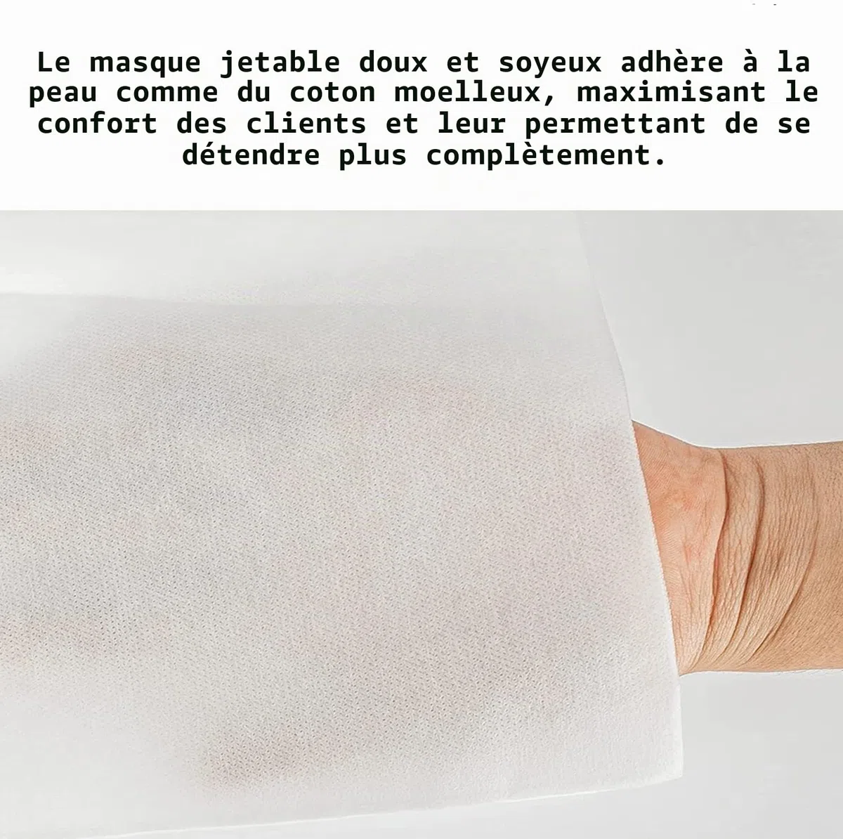 200Pcs Protege Têtière Non Tissé Housses D'appui-tête Jetables pour Table de Massage, 40 x 40 cm Chiffons pour Fente Nasale, Coussin Facial Jetable pour Salons Beauté Spa Hôtels Tatouages Lash Bed