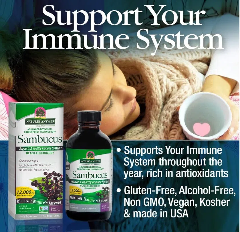 Natural's Answer SambucuOriginal 12000 mg 120 ml